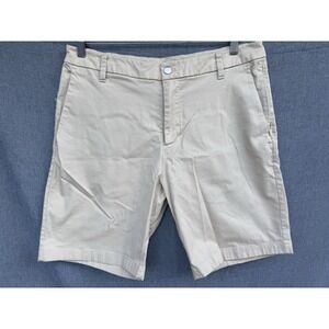 Lululemon Commission Sz 34 Classic-Fit Short 9" *Oxford Prosecco Beige M7AWRS